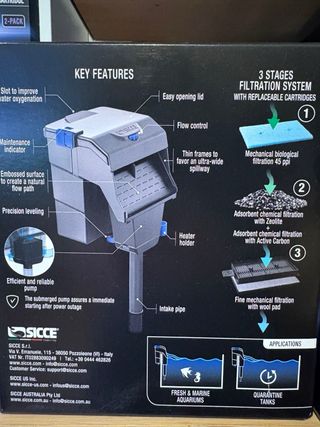 Filtro SICCE Aqua Filtra 20