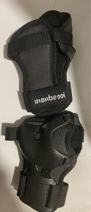 Set Protecciones Skate Sin Usar Negro Talla M