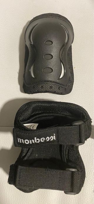 Set Protecciones Skate Sin Usar Negro Talla M