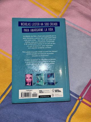 Libro culpa mia, culpa tuya, culpa nuestra