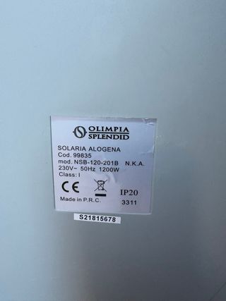 Stufa alogena oscillante Olimpia Splendid