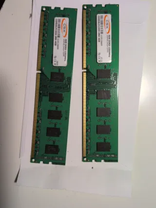 2x CSX 4GB DDR3 1333MHz Módulos RAM