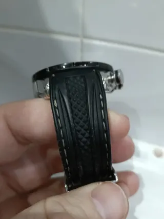 Reloj Viceroy Deportivo Casual Negro y Plateado