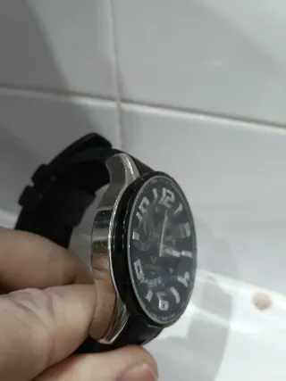 Reloj Viceroy Deportivo Casual Negro y Plateado