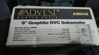 Altavoz Graves ADVENT AM848 Doble Bobina 8