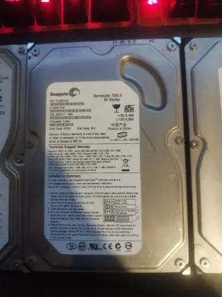 Lote 4 Discos Duros HDD IDE Maxtor Seagate