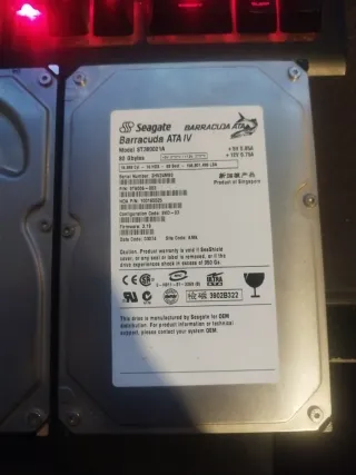Lote 4 Discos Duros HDD IDE Maxtor Seagate