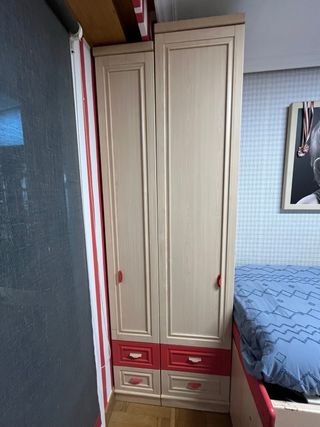 Armario dormitorio y Cama nido