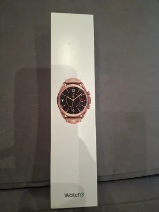 Reloj Samsung Watch 3 Oro y Negro