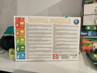 2 Puzzles Educa Caballeros y Dragones