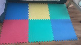 Suelo Goma Puzzle Infantil Multicolor