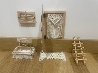 Puerta Ratón Pérez / Hadas Miniatura Madera