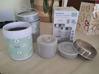 Papillero Saro acero con bolsa