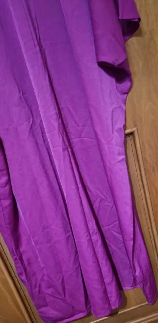 Abito da sera viola curvy