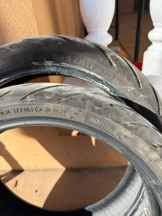 Neumáticos Moto 150/60 y 110/70 ZR17