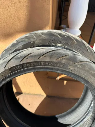 Neumáticos Moto 150/60 y 110/70 ZR17