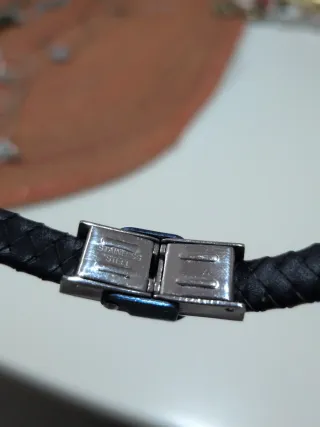 Pulsera Viceroy Hombre Cuero y Acero