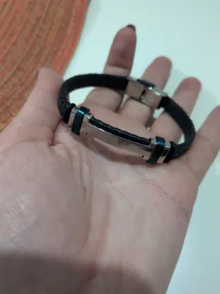 Pulsera Viceroy Hombre Cuero y Acero