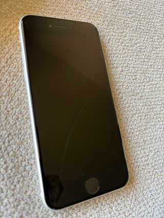 iPhone SE Negro/Blanco + Cascos + Cargador +Funda