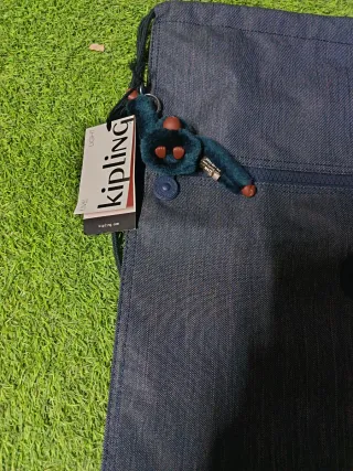 Kipling Supertaboo Mochila Mediana Azul