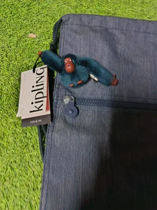 Kipling Supertaboo Mochila Mediana Azul