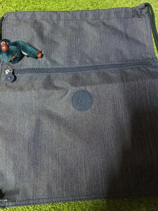 Kipling Supertaboo Mochila Mediana Azul