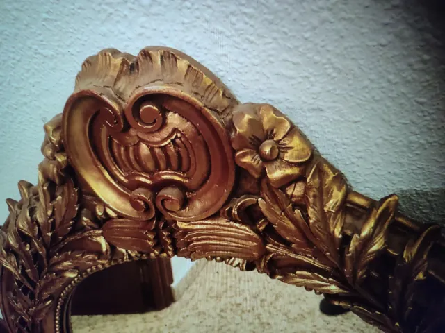Espejo Clásico Vintage Dorado