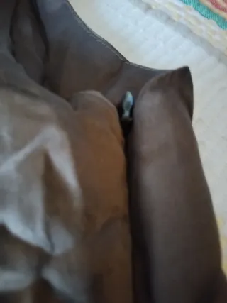 Vestido Globe castanho adornado com pedrarias