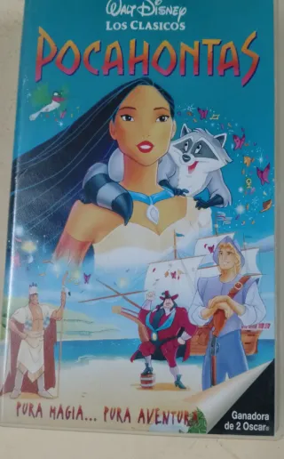 Película Disney Pocahontas VHS Original Español