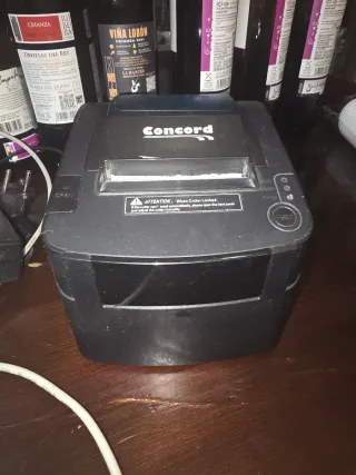 Impresora Térmica Concord Negra