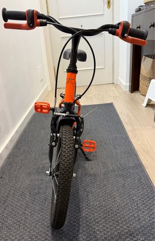Bicicleta infantil 16 pulgadas naranja