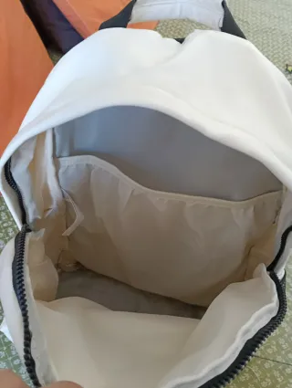 Mochila polipiel blanca