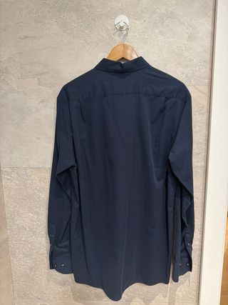 Camisa Carolina Herrera Azul y Blanca