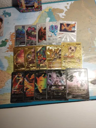 Pack 15 Cartas Pokémon Variadas