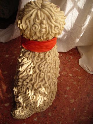 Figura Perro Cerámica Grande