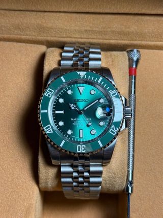 Seiko Mod Submariner Hulk 40mm