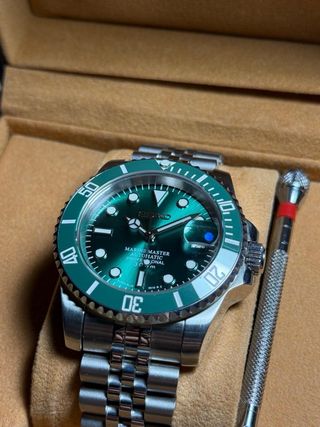 Seiko Mod Submariner Hulk 40mm