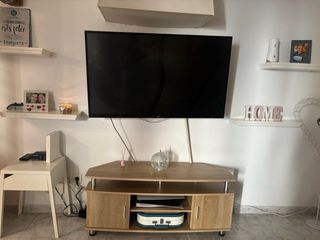 Mueble TV HOMCOM Roble 120cm