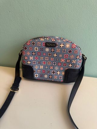Bolso Tous azul estampado