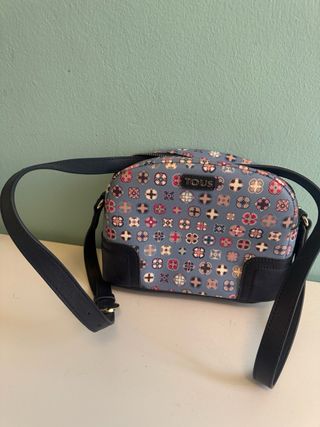 Bolso Tous azul estampado