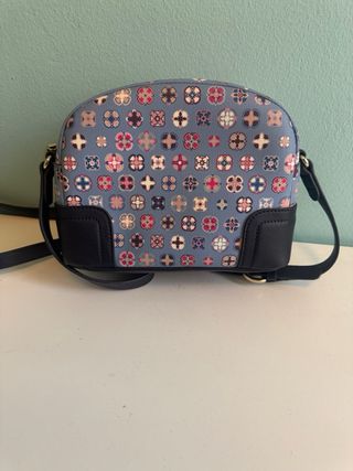 Bolso Tous azul estampado