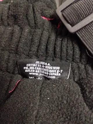 Pantalón de nieve Joluvi rojo T6