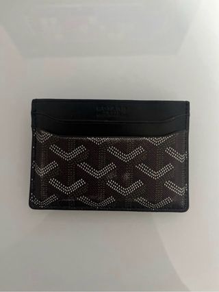 Portacarte Goyard marrone