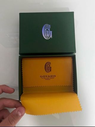 Portacarte Goyard marrone