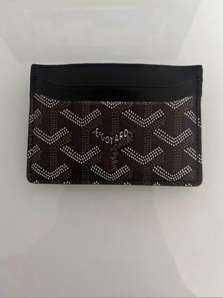 Portacarte Goyard marrone