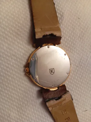 Reloj Kronos Mujer Dorado y Marrón