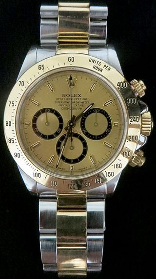 Rolex Daytona Oro Acero Cronógrafo Para Hombre