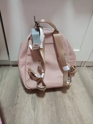 Mochila Parfois rosa piel