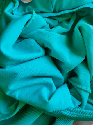 Bañador entero mujer color verde agua