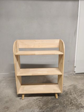 Estantería de madera librería